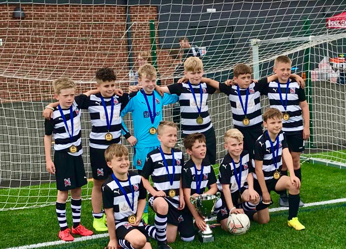 Under 11s win tournament in Middlesbrough News Darlington Football Club